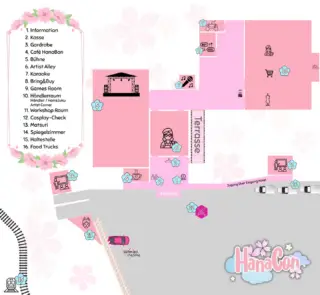 🗺️✨ Unser Location-Plan ist da! ✨🗺️
Damit sich auf der HanaCon auch wirklich niemand verläuft! (≧◡≦) ♡
Ab sofort findet ihr unseren Location-Plan, damit ihr euch vor Ort ganz entspannt orientieren könnt und direkt wisst, wo ihr hinmüsst – egal ob Bühne, Händlerraum, Artist Alley, Food Trucks oder Programmpunkte! 🌸✨
Die genauen Raumpläne mit Legenden findet ihr zusätzlich bald auf unserer Website sowie später auch im Programmheft. Dort könnt ihr ganz genau nachschauen, welcher Stand sich wo befindet und wie ihr eure Lieblingsspots am schnellsten erreicht! (๑•̀ㅂ•́)و✧
So steht eurer perfekten HanaCon-Route nichts mehr im Weg! 💖
Bis ganz bald – wir freuen uns auf euch! (๑˃ᴗ˂)
#hanacon2026 #hannover #location #plan
